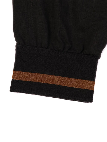 EXCELLENT Brunello Cucinelli Gray Wool Trousers Size L with Stripe Detail