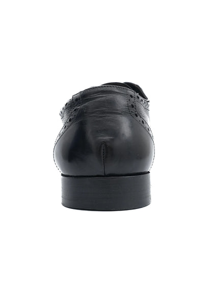 Excellent Paciotti Black Leather Brogue Shoes Size 41