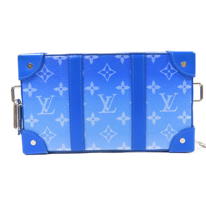 Louis Vuitton Monogram Clouds Soft Trunk Wallet Blue Shoulder Bag M 45432