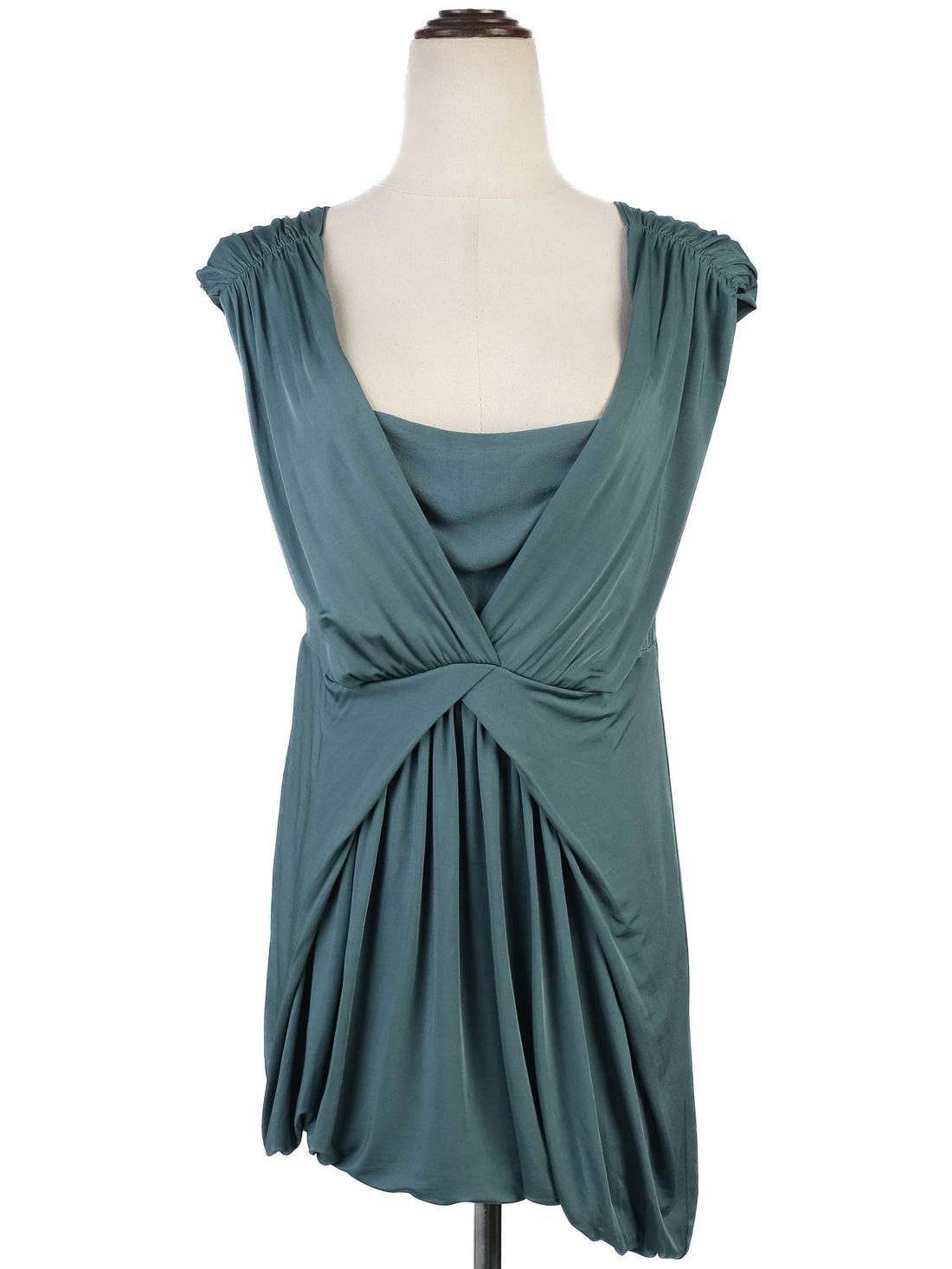 Excellent Liu Jo Green Viscose Short Dress Size M