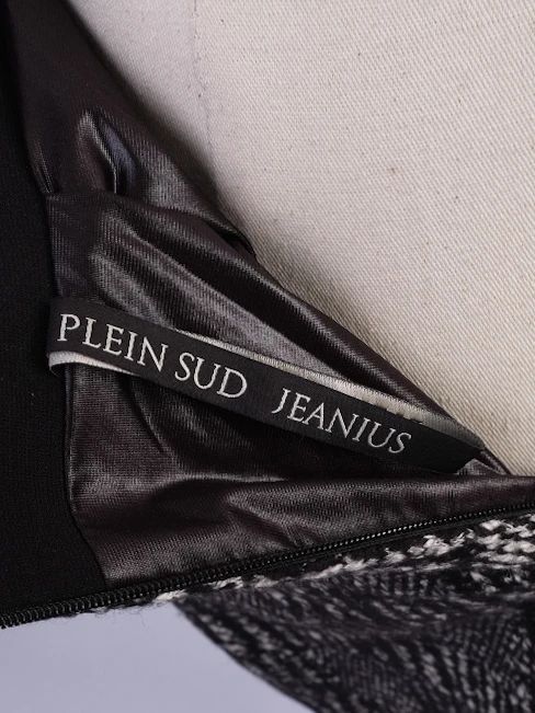 Excellent Plein Sud Gray Wool Two-Piece Outfit Size L