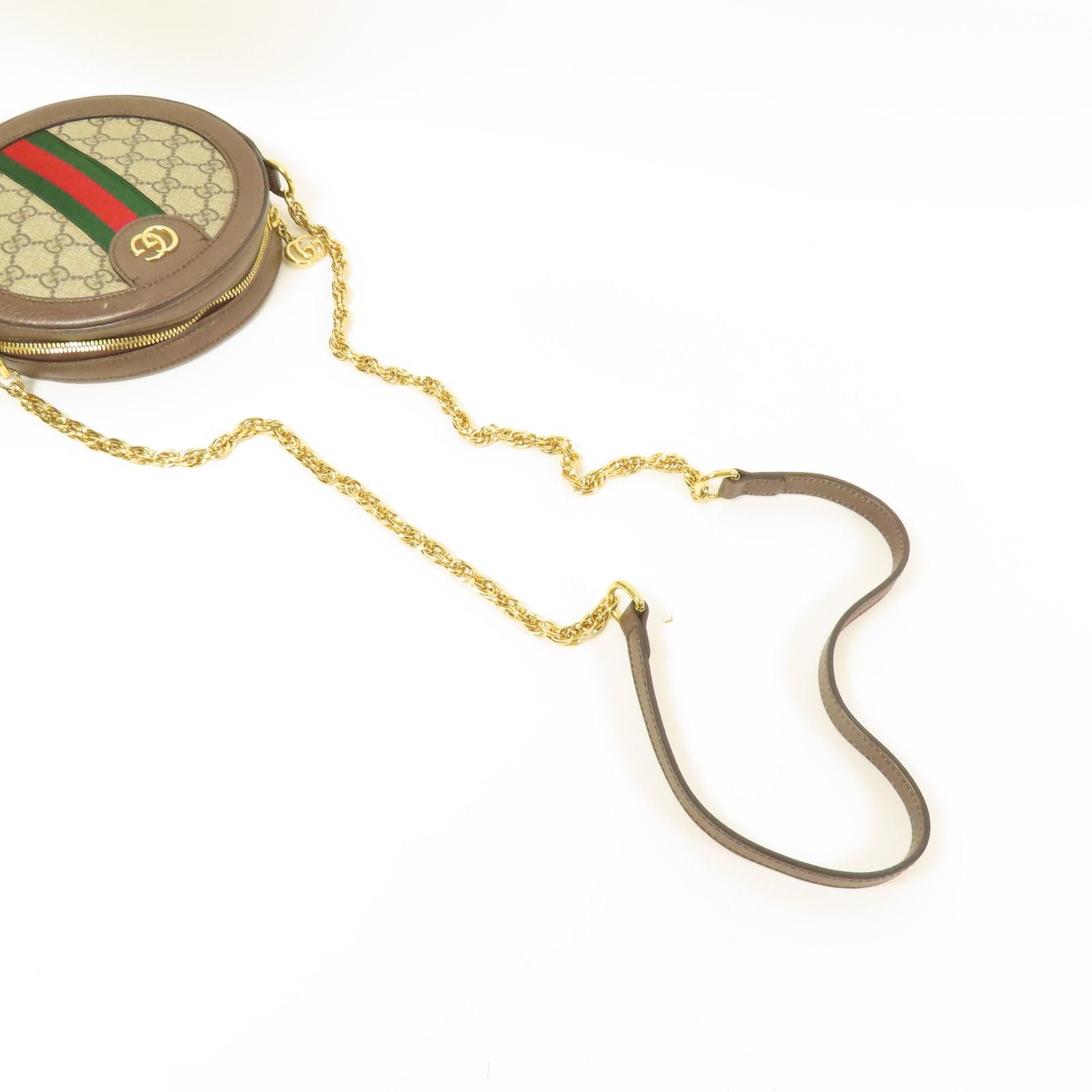 Gucci Mini Ophidia Round Backpack, GG Supreme