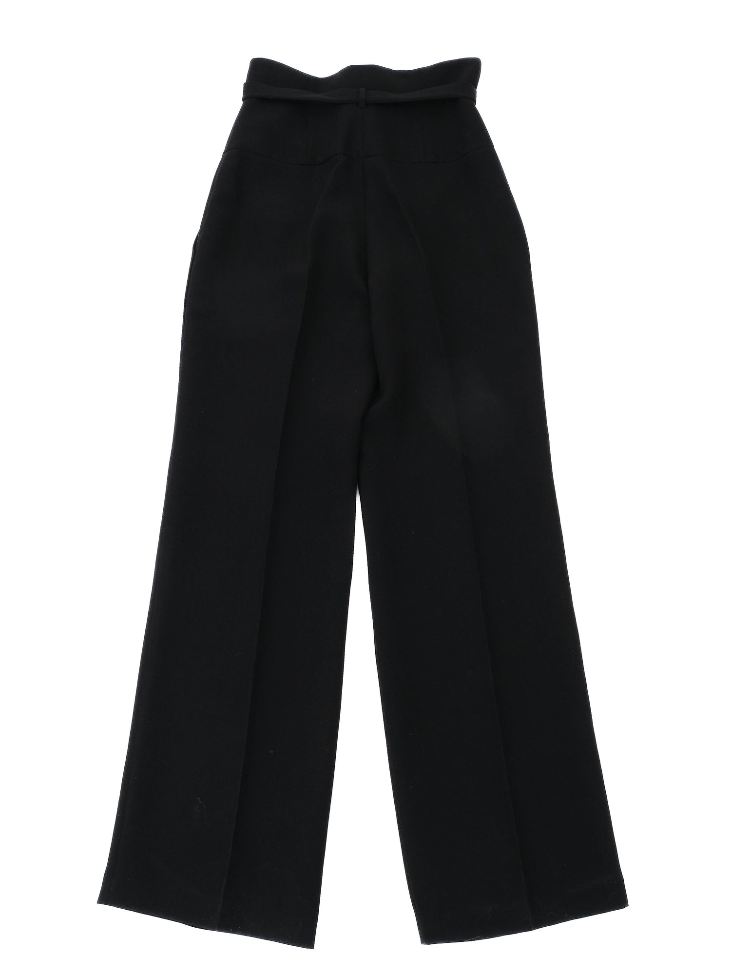 Excellent Luisa Spagnoli Black High-Waisted Pants Size L