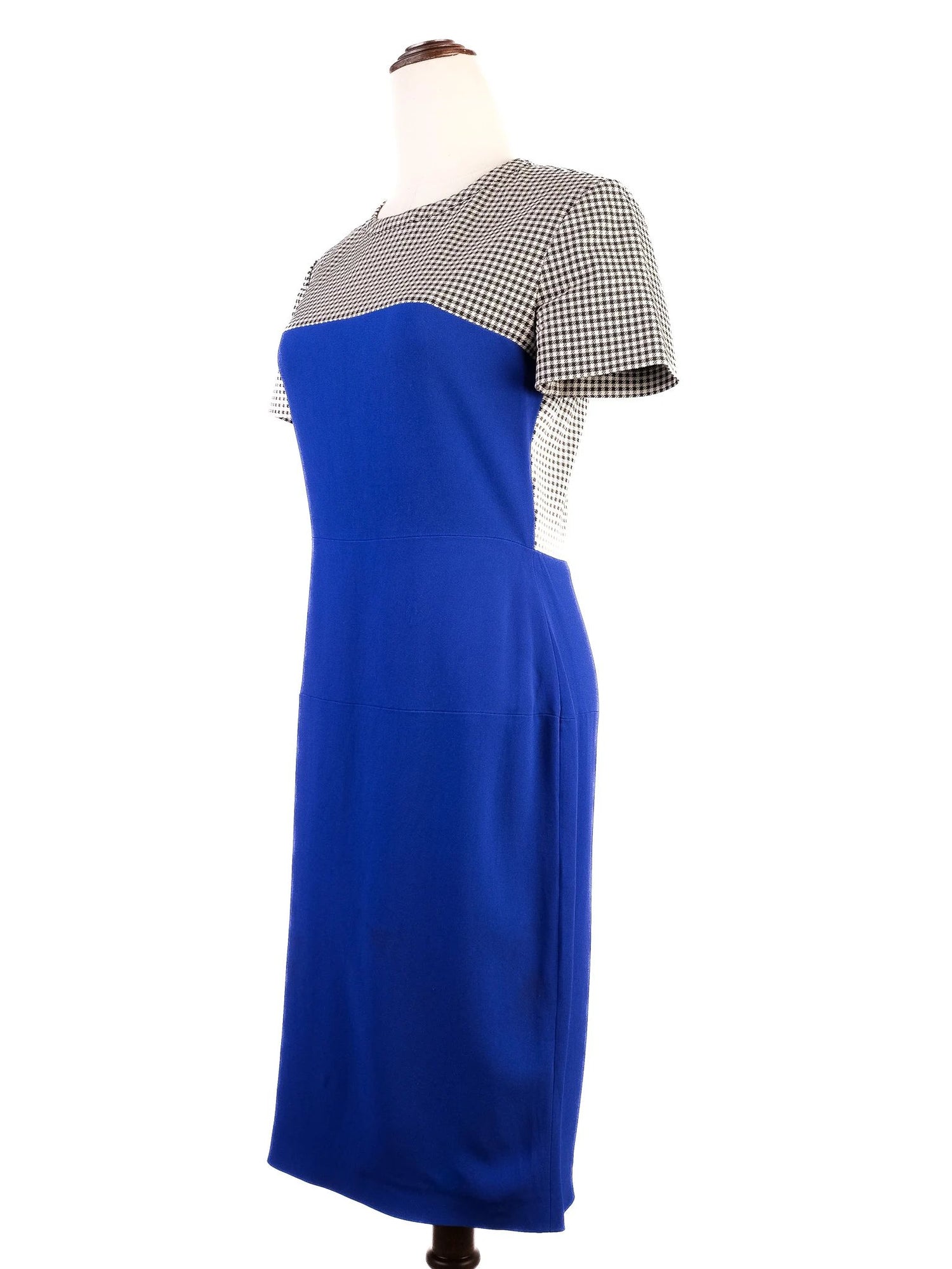 Excellent Stella McCartney Houndstooth Dress Size M Viscose