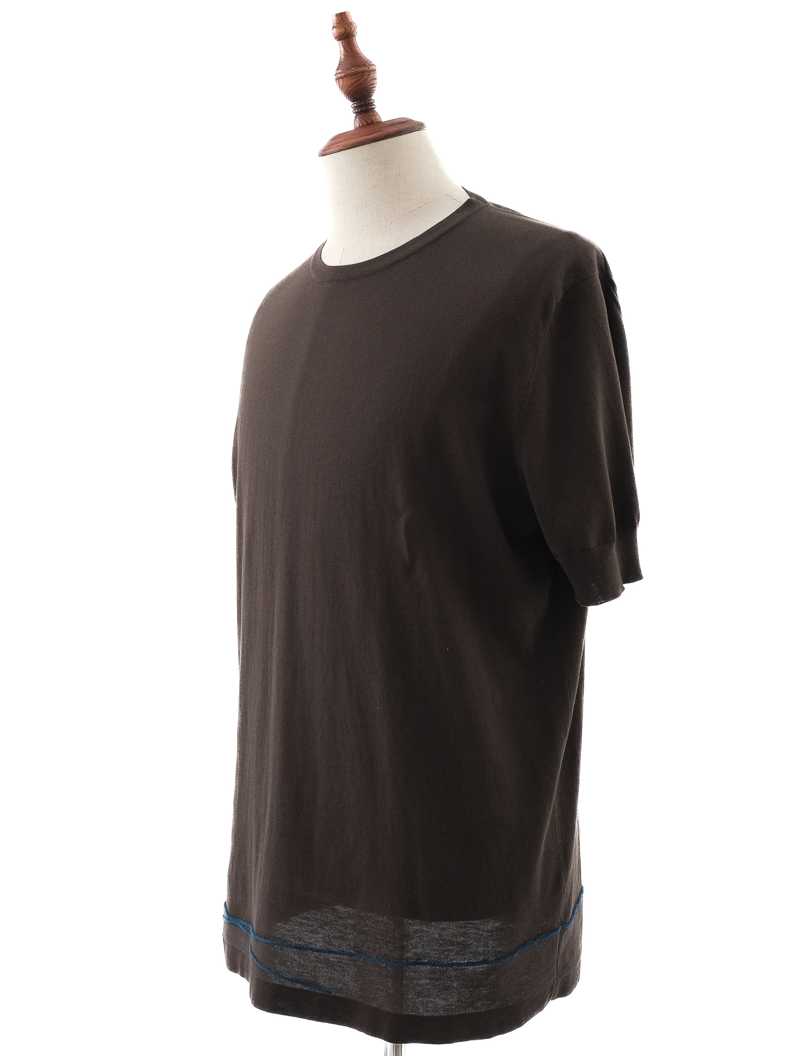 Excellent Hermes Green Cotton T-Shirt Size L for Men