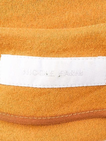Excellent Nicole Farhi Orange Wool Dress Size S