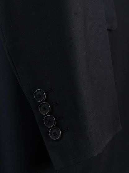 Excellent Lanvin Black Formal Blazer Size XXL for Men