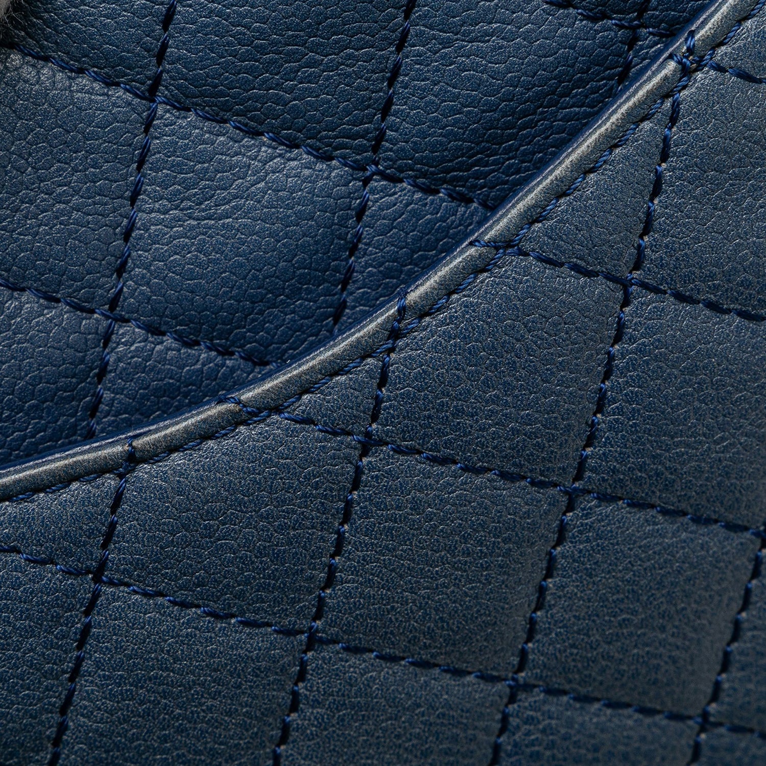 Chanel Medium Classic Caviar Double Flap Blue