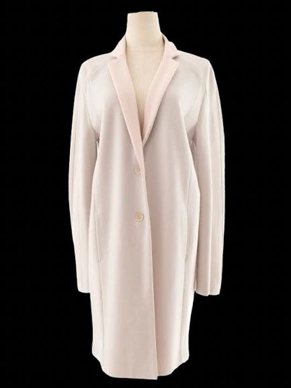 NEW MarcCain Gray Wool Coat Women Size L Elegant Design