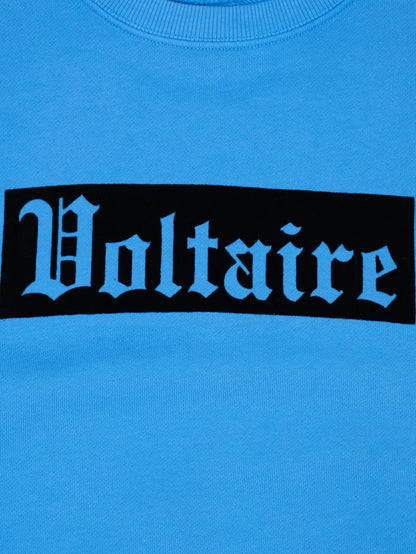 Excellent Zadig&amp;Voltaire Blue Sweatshirt for Kids Size 8