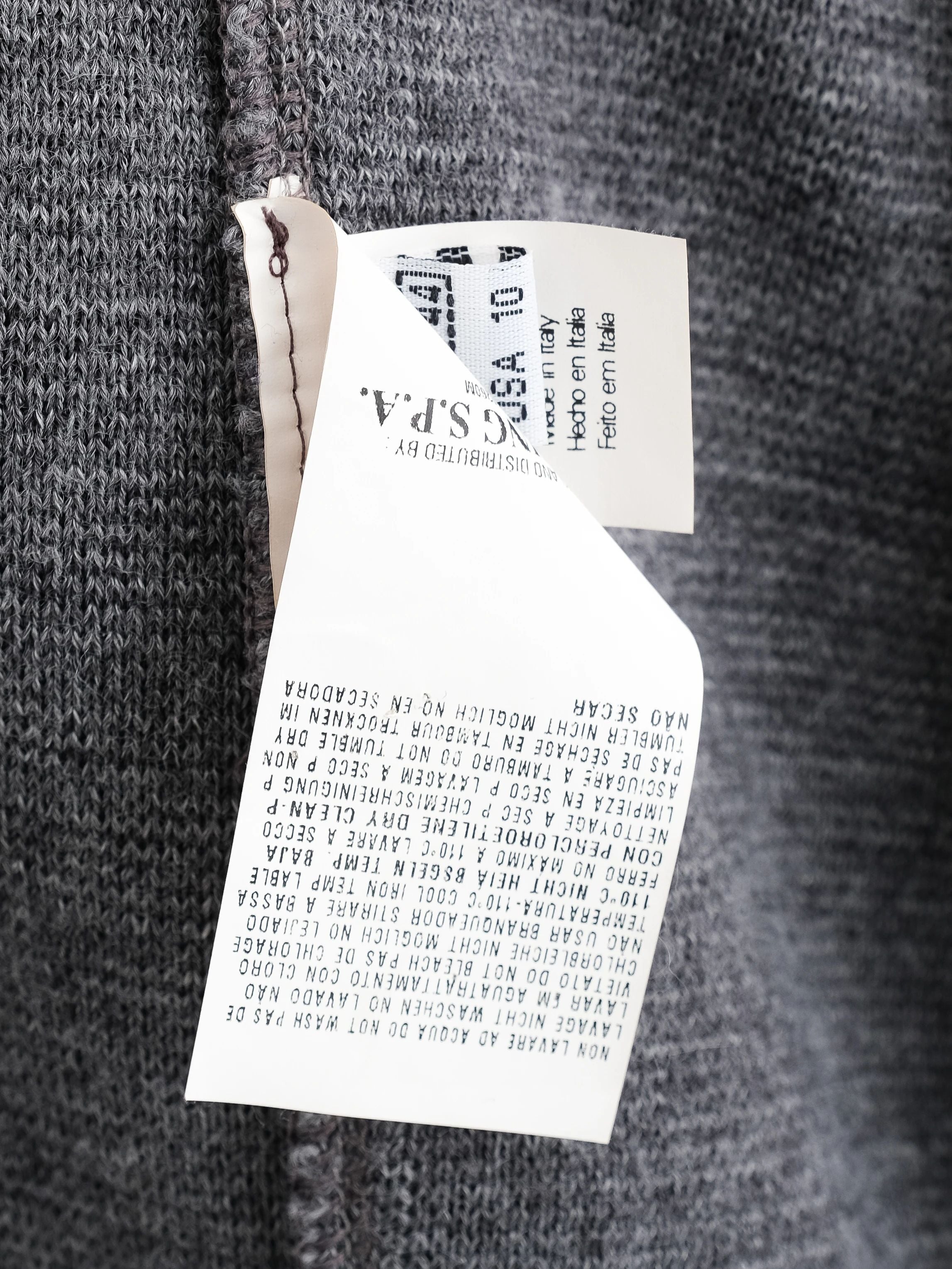 Excellent Class Roberto Cavalli Gray Wool Women&