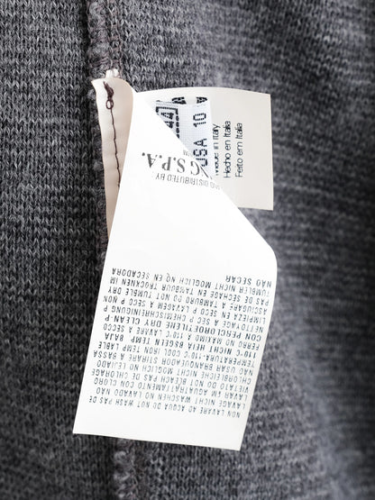 Excellent Class Roberto Cavalli Gray Wool Women&