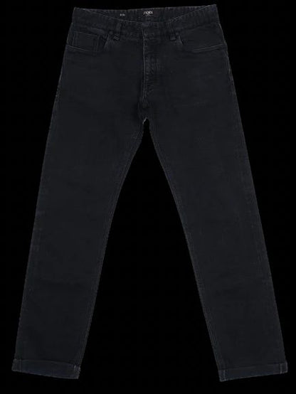 Excellent Fendi Black Cotton Jeans for Men