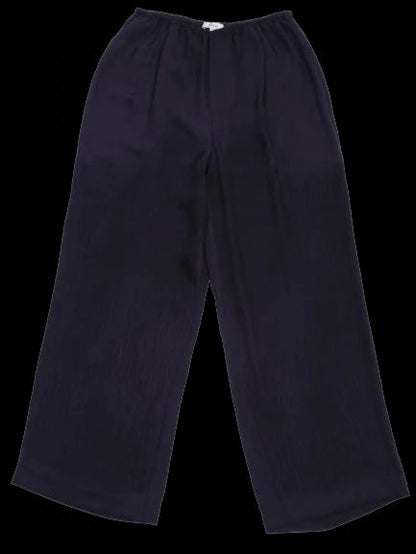 Excellent Vince Blue Wide-Leg Pants Size S Triacetate