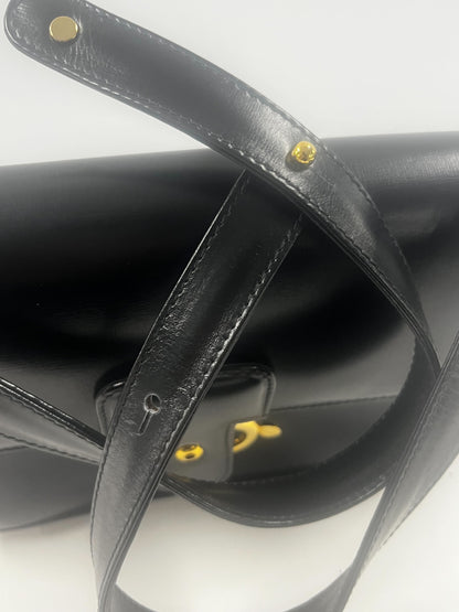 Celine Carriage Hardware Shoulder Leather Bag