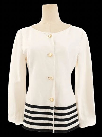 Excellent Byblos White Jacket Women&