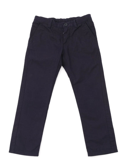 Excellent Navy Blue Suit for Kids - Jacket &amp; Pants Set