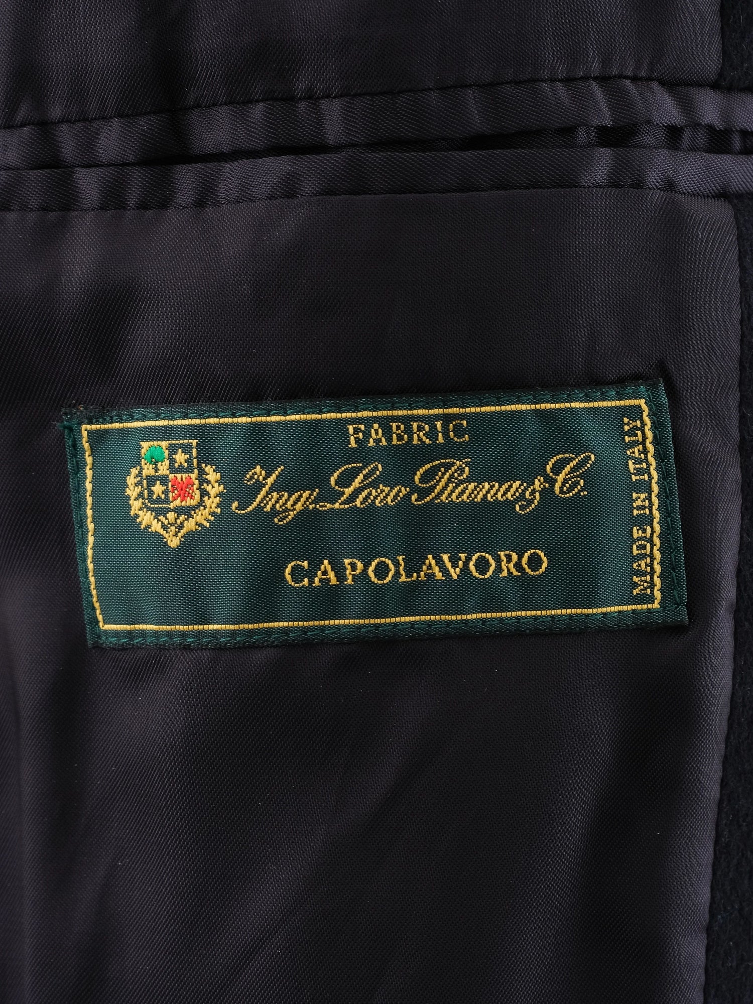 Perfect Lardini Black Viscose Jacket Size M for Men