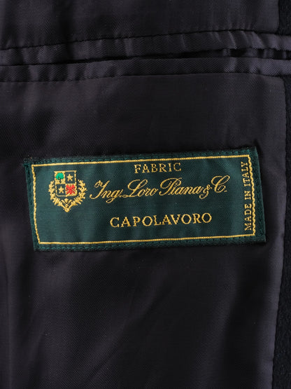 Perfect Lardini Black Viscose Jacket Size M for Men