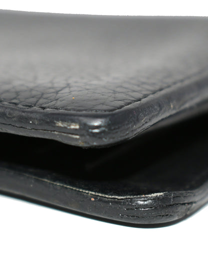 Louis Vuitton Brazza Wallet Black Taurillon