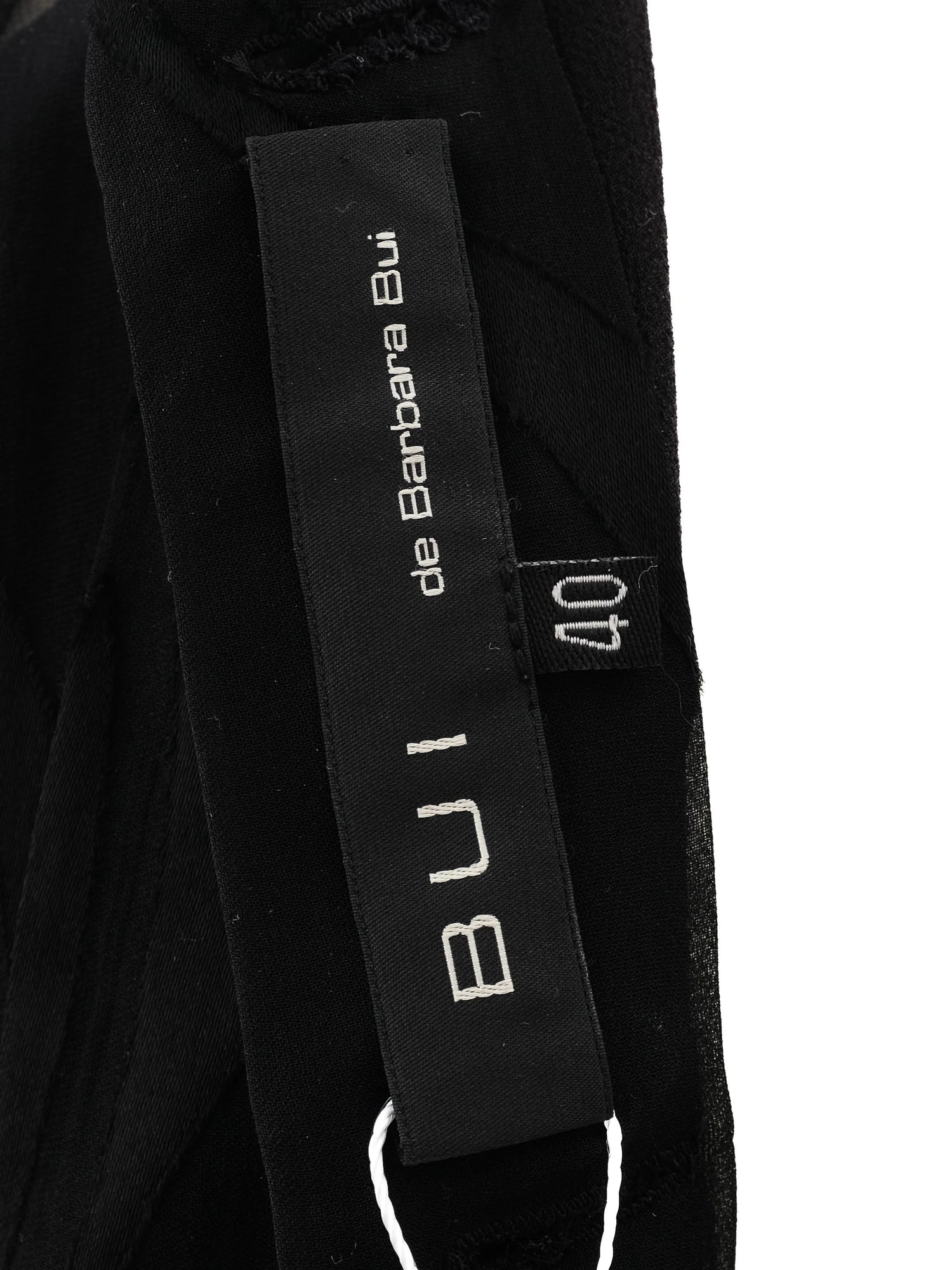 Excellent Barbara Bui Black Sheer Dress Size M with Long Sleeves