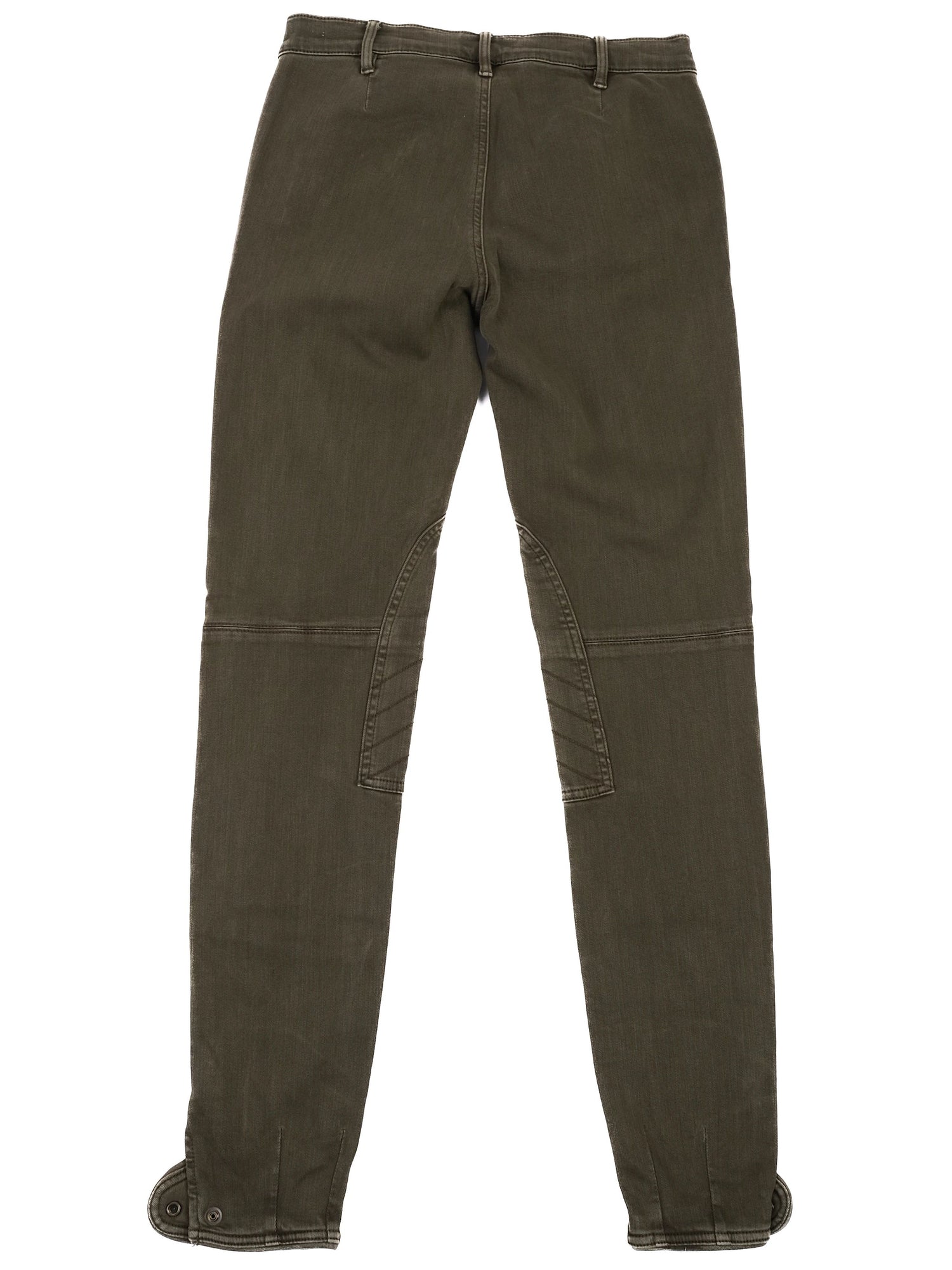 Excellent Polo Ralph Lauren Olive Green Viscose Pants Size S