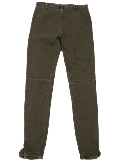 Excellent Polo Ralph Lauren Olive Green Viscose Pants Size S