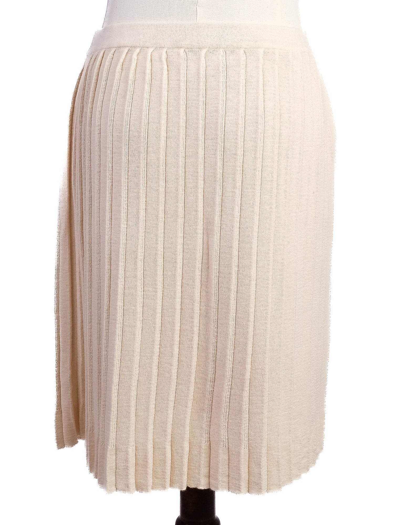 Excellent Philosophy Di Lorenzo Serafini White Wool Cardigan Set Size S