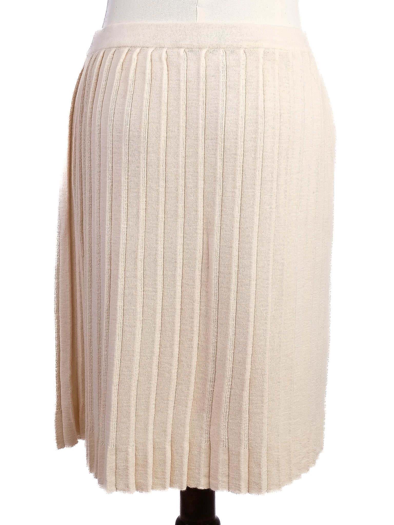 Excellent Philosophy Di Lorenzo Serafini White Wool Cardigan Set Size S