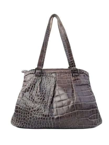 Coccinelle Excellent Condition Dark Brown Leather Handbag