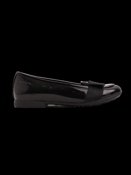 Perfect GEOX Black Patent Leather Flats for Kids Size 28