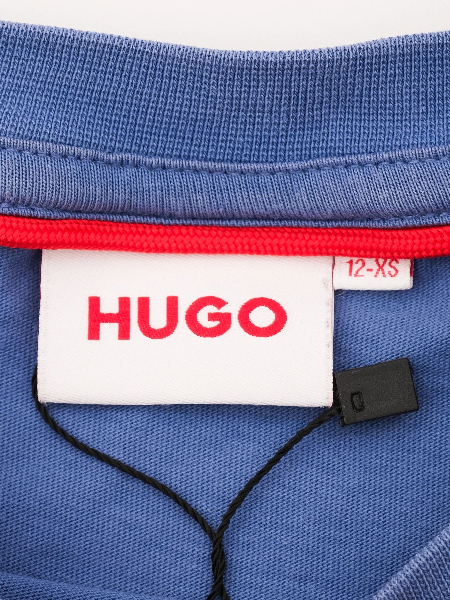 Excellent Hugo Blue Cotton T-Shirt for Kids, Size 12-XS