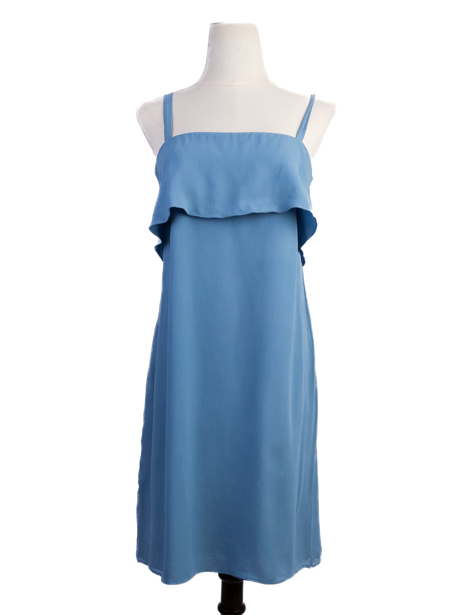 Liu Jo Blue Lace Detail Dress Size L Excellent Condition