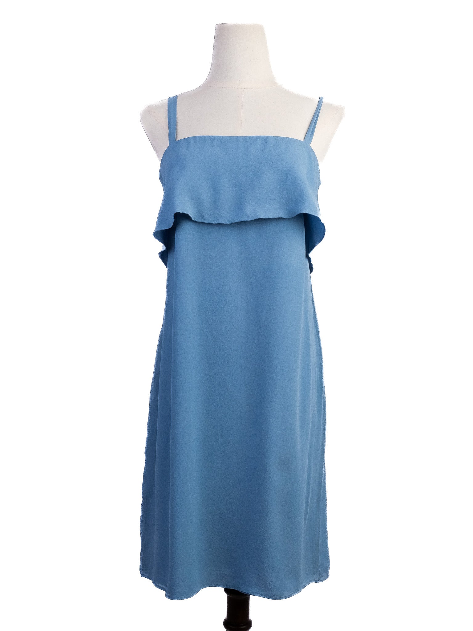 Liu Jo Blue Lace Detail Dress Size L Excellent Condition