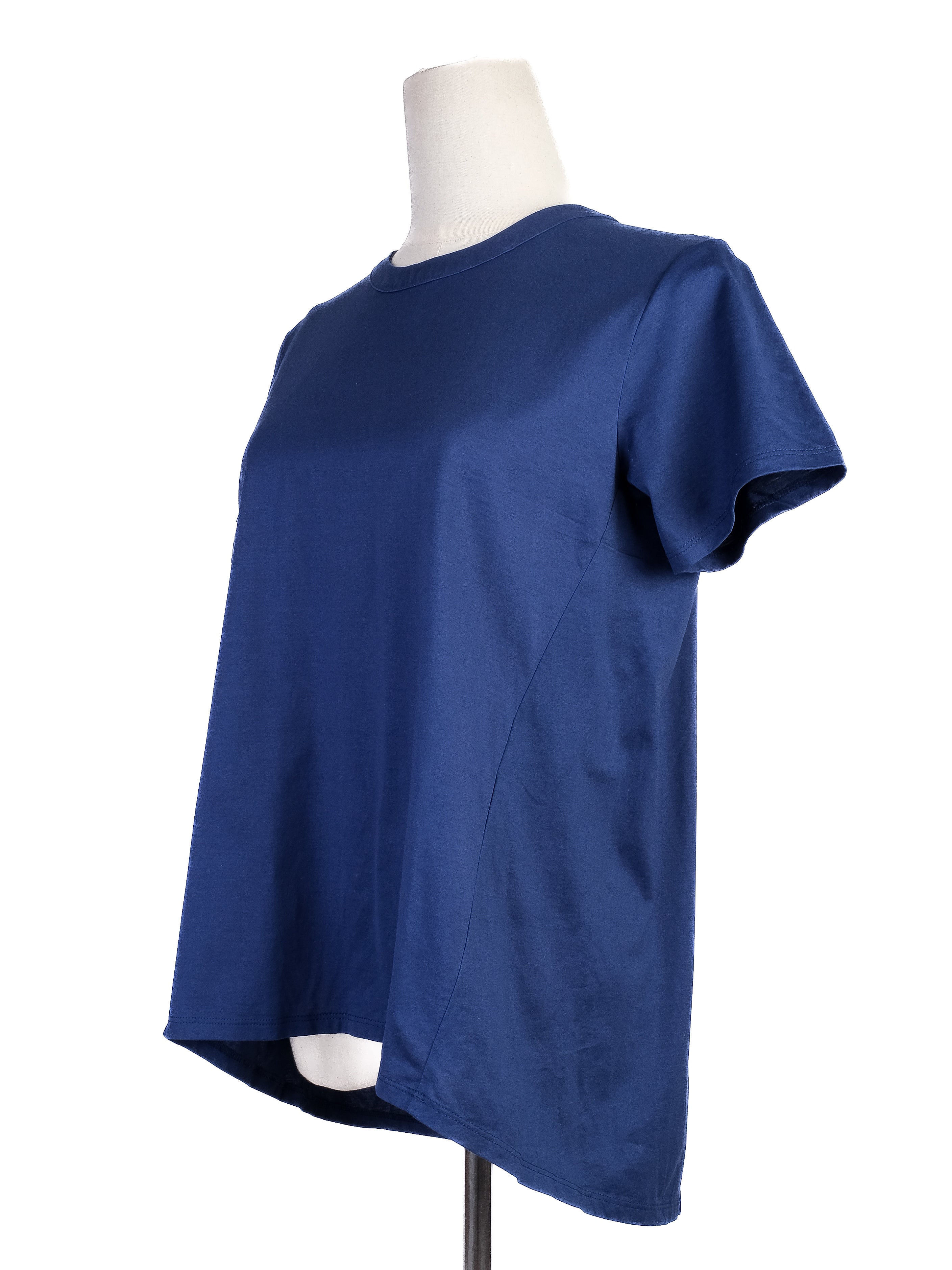 Excellent Weekend MaxMara Blue Cotton T-Shirt Size XS