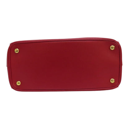 Prada Saffiano Galleria Medium Shoulder Bag Calfskin Red