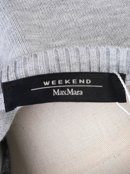 Weekend MaxMara Gray Wool Knit Dress Excellent Condition