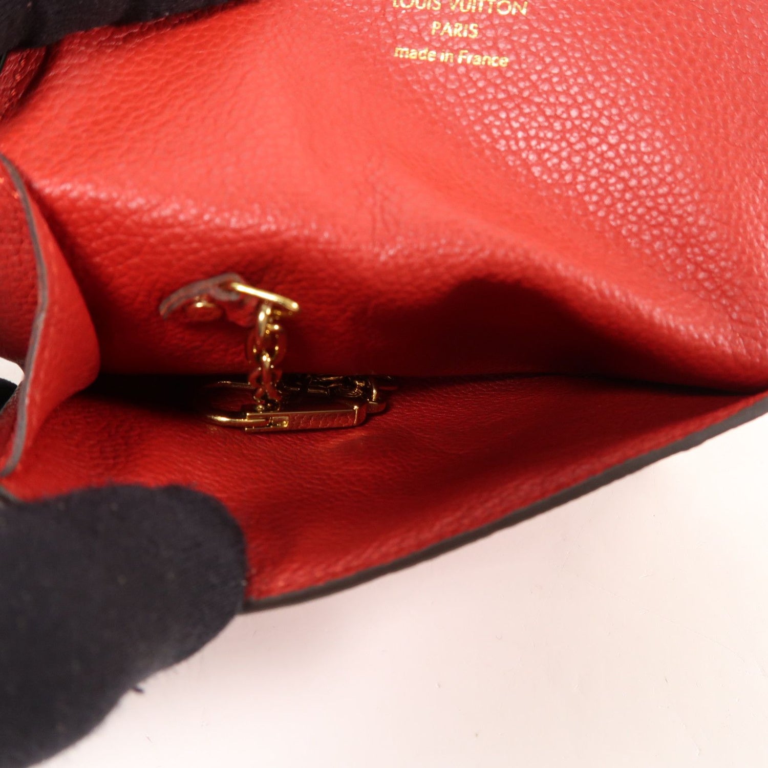 Louis Vuitton Empreinte Card Case Red Card Case M 60634