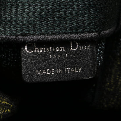 Dior Camp Crossbody Bag Canvas Khaki Green Multicolor Logo
