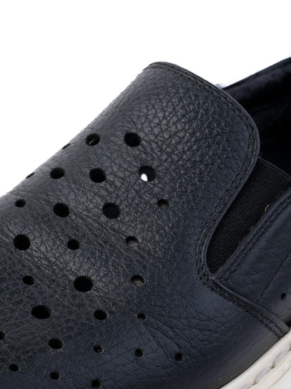 Excellent Bikkembergs Black Leather Women’s Shoes Size 37