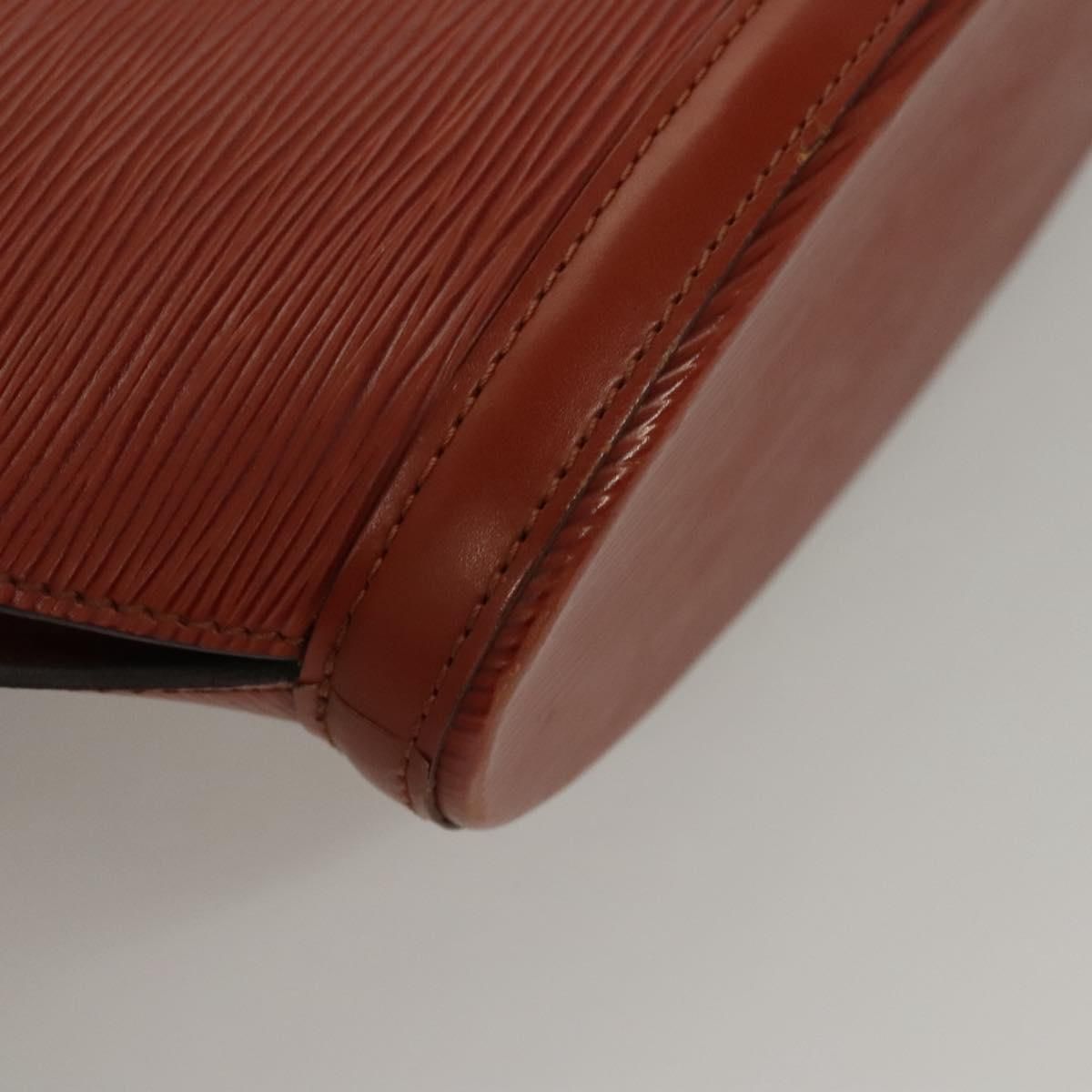 Louis Vuitton Epi Saint Jacques Hand Bag Brown M 52263 Lv Auth