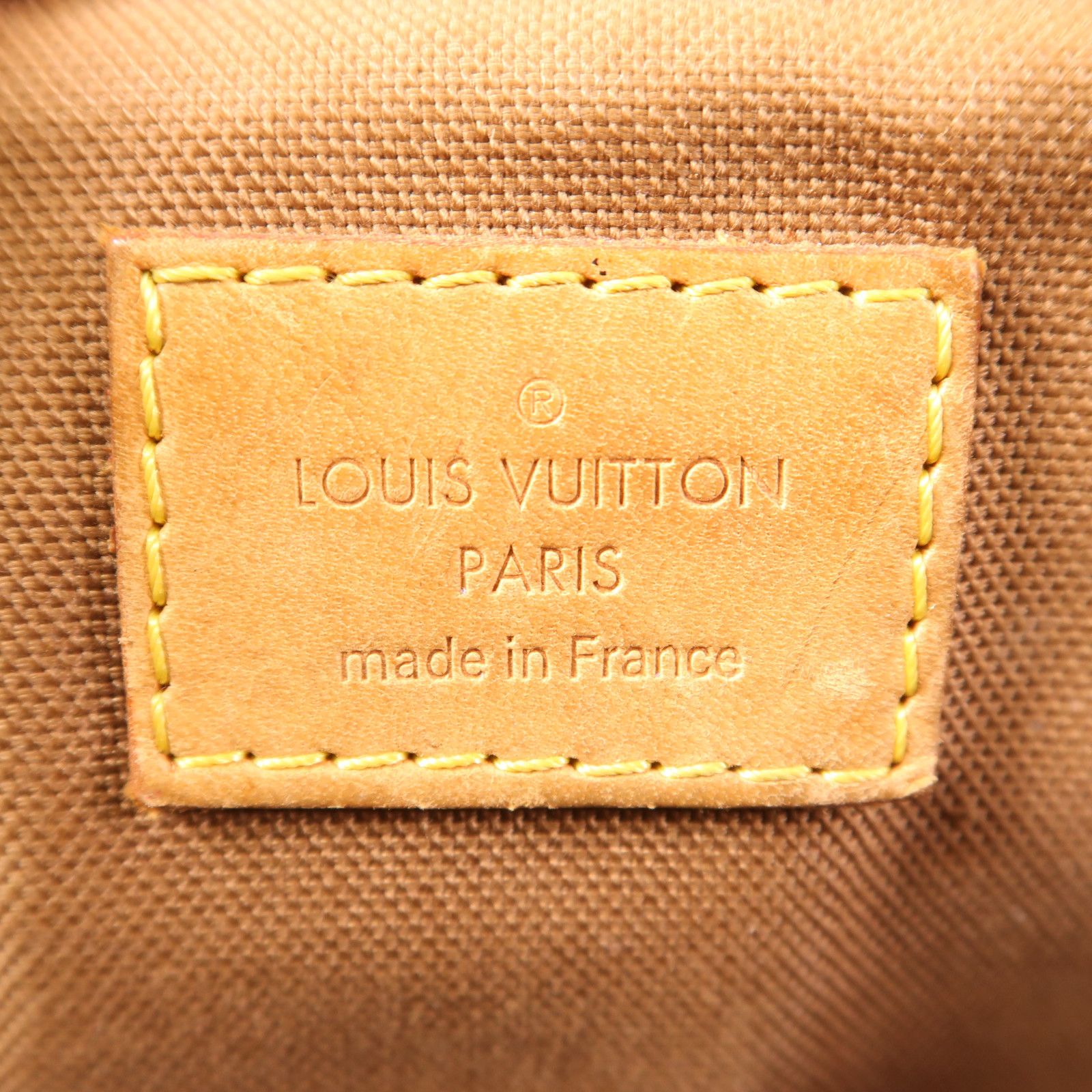 Louis Vuitton Monogram Palermo Pm Gold Hand-handed Bag For Shoulders And Backs Brown 2way Shoulder Bag M 40145