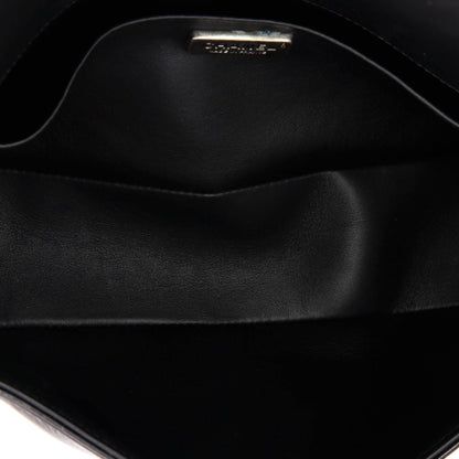 Chanel Boy Flap Bag Python And Patent Old Medium