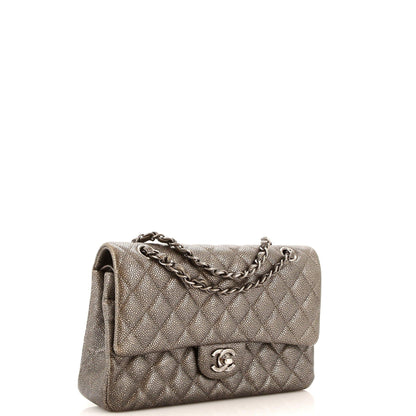 Chanel Classic Double Flap Bag Quilted Caviar Medium