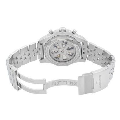 Breitling Bentley 05 Unitime Steel White Dial Mens Watch AB0521U0/A768-990A