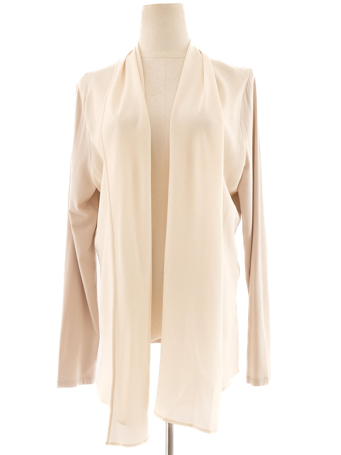 Excellent MarcCain Orange Long-Sleeved Open-Front Cardigan Women