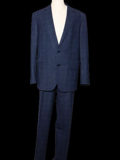 Good Pal Zileri Blue Cashmere Wool Suit XL for Men