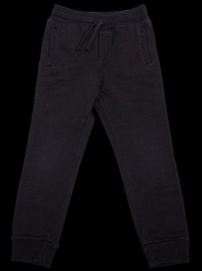 Good Dolce Gabbana Black Cotton Jogger Pants for Kids Size 5