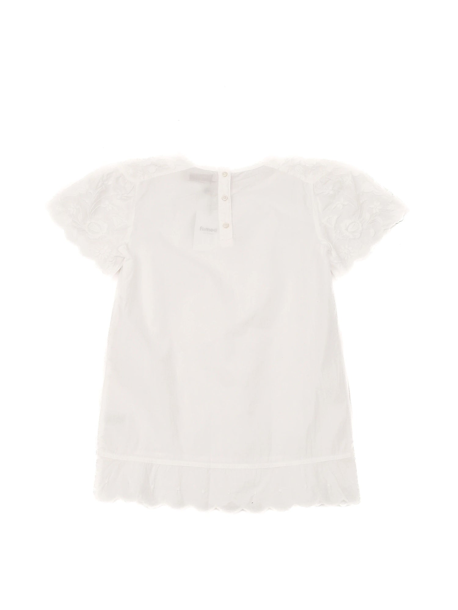 Excellent Stella McCartney Kids White Cotton Blouse Size 10