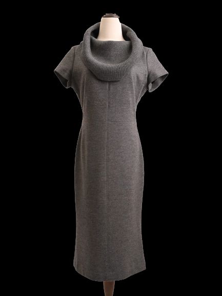 Excellent Escada Black Silk Dress Women&